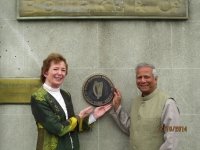 Yunus Launches Mary Robinson Centre in Ireland Yunus Launches Mary Robinson Centre in Ireland