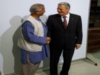 Yunus meets German President Yunus meets German President