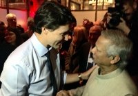 Yunus meets Canada Premier Justin Trudeau Yunus meets Canada Premier Justin Trudeau