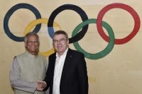 Yunus Proposes Social Orientation to Olympic Games Yunus Proposes Social Orientation to Olympic Games