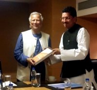 Professor Yunus Inspires Indian Youth Professor Yunus Inspires Indian Youth
