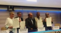 FAO-Nobel Peace Laureate Alliance for Zero Hunger Announced FAO Headquaters FAO-Nobel Peace Laureate Alliance for Zero Hunger Announced FAO Headquaters