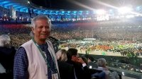 Professor Yunus Attends Rio Olympics 2016 Opening Ceremony as Official Guest Professor Yunus Attends Rio Olympics 2016 Opening Ceremony as Official Guest