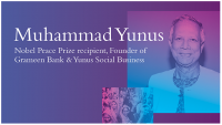 Hult joins Nobel Prize winner Muhammad Yunus to promote social business Hult joins Nobel Prize winner Muhammad Yunus to promote social business