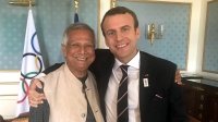 Yunus Teams up with President Macron and Mayor Hidalgo of Paris for the 2024 Olympics Yunus Teams up with President Macron and Mayor Hidalgo of Paris for the 2024 Olympics