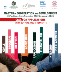 Scholarship for the Masters Program in Cooperation and Development (C&D) at the The University of Pavia,Italy. Scholarship for the Masters Program in Cooperation and Development (C&D) at the The University of Pavia,Italy.