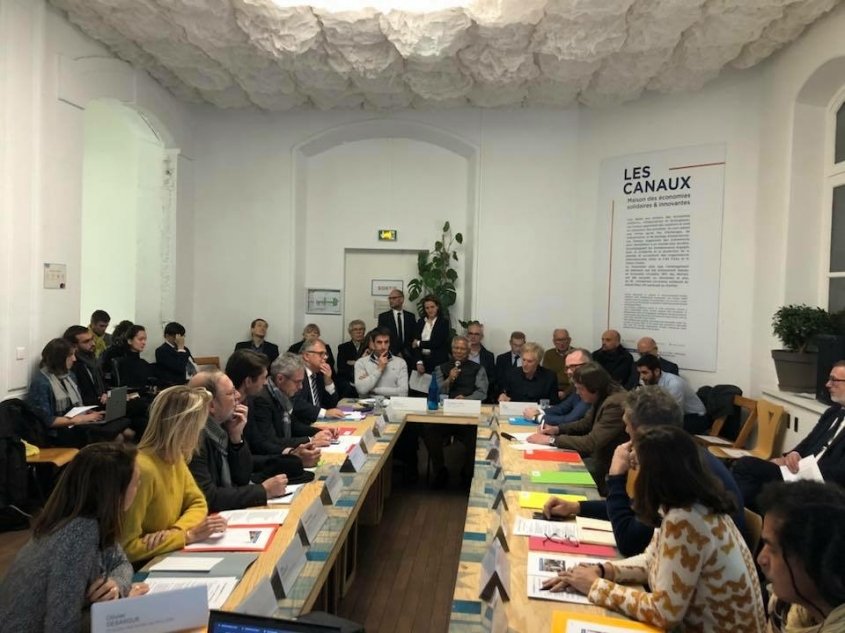 Yunus Addresses The Olympic 2024 Strategic Committee in Paris Yunus Addresses The Olympic 2024 Strategic Committee in Paris
